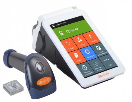 Смарт-терминал Эвотор 7.2 без ФН Белый