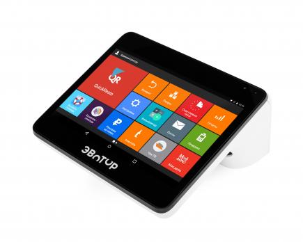 Смарт-терминал Эвотор 10 с ФН на 12 мес. Черный