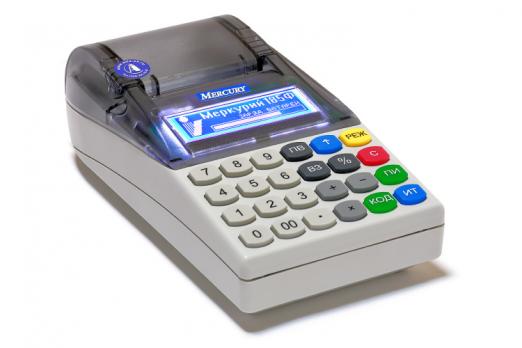 Онлайн-касса Меркурий 185Ф с ФН на 15 мес. Белый
