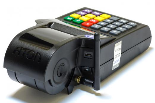 Онлайн-касса Атол 90Ф с ФН на 15 мес. Черный