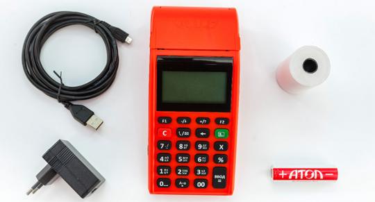 Онлайн-касса Атол 91Ф без ФН Красный