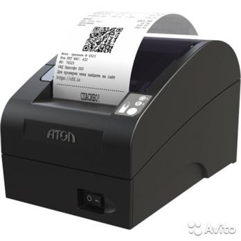 Онлайн-касса Атол FPrint-22 ПТК с ФН на 15 мес. Черный